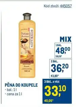 Makro Pěna do koupele nabídka
