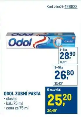 Makro Odol zubní pasta nabídka