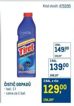 Makro Čistič odpadů nabídka