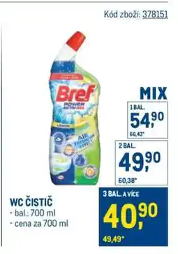 Makro WC čistič nabídka