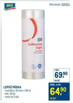 Makro Lepicí páska nabídka