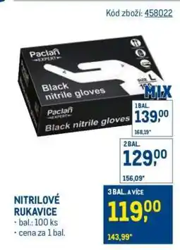 Makro Nitrilové rukavice nabídka