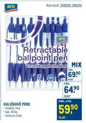 Makro Kuličkové pero nabídka