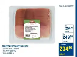 Makro Beretta prosciutto crudo nabídka