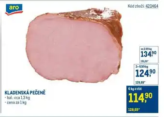 Makro Kladenská pečeně nabídka