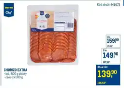 Makro Chorizo extra nabídka