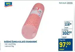 Makro Dušená šunka kulatá standardní nabídka