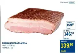 Makro BILBO ANGLICKÁ SLANINA nabídka