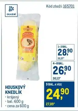 Makro Houskový knedlík nabídka