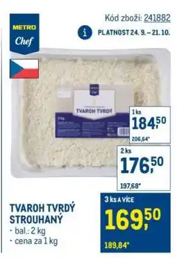 Makro TVAROH TVRDÝ STROUHANÝ nabídka