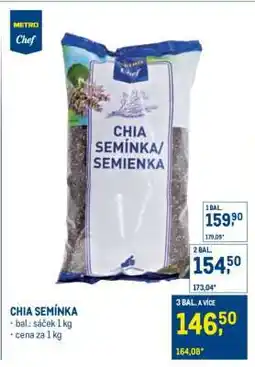Makro Chia semínka nabídka