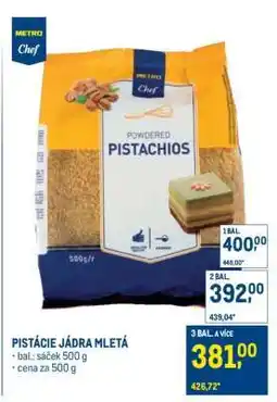 Makro PISTÁCIE JÁDRA MLETÁ nabídka