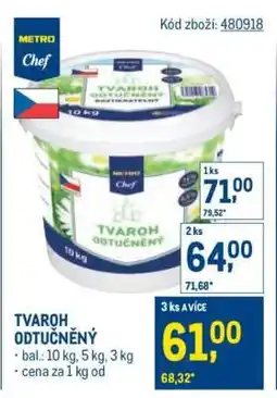 Makro Tvaroh odtučněný nabídka
