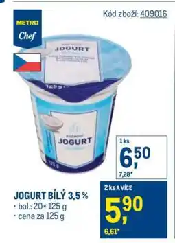 Makro Jogurt bílý 3,5 % nabídka