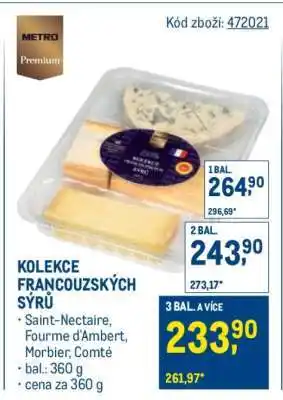 Makro Kolekce francouzských sýrů nabídka