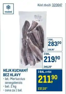 Makro HEJK KUCHANÝ BEZ HLAVY nabídka