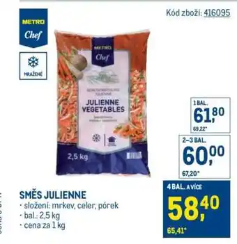 Makro Směs julienne nabídka
