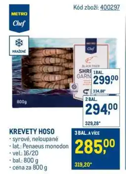 Makro Krevety HOSO nabídka