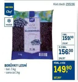 Makro Borůvky lesní nabídka