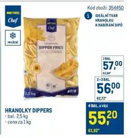 Makro Hranolky Dippers nabídka