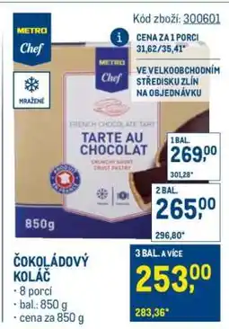 Makro ČOKOLÁDOVÝ KOLÁČ nabídka