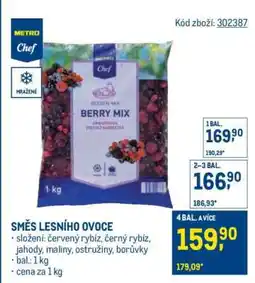Makro Směs lesního ovoce nabídka