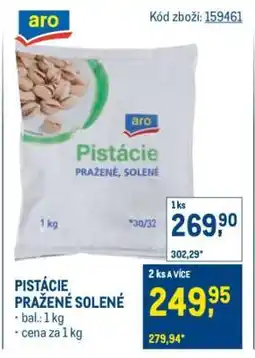 Makro Pistácie pražené solené nabídka