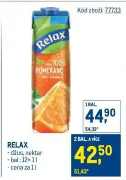 Makro Relax nabídka