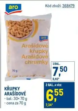 Makro Křupky arašídové nabídka