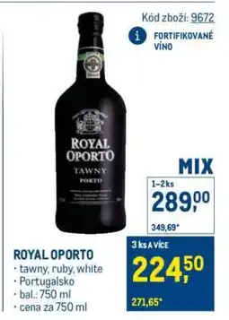 Makro Royal Oporto nabídka