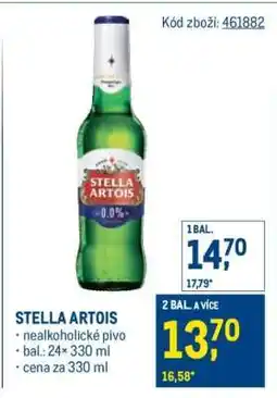 Makro Stella Artois nabídka