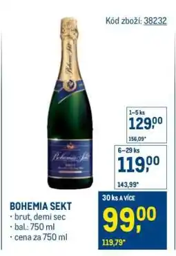 Makro Bohemia Sekt nabídka