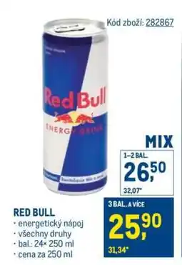 Makro Red Bull nabídka