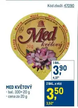 Makro Med květový nabídka