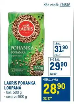 Makro Lagris pohanka loupaná nabídka