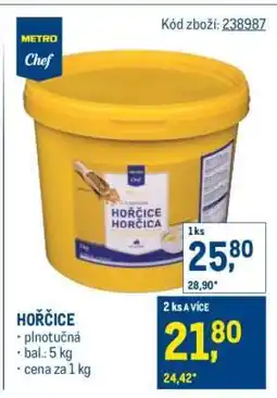 Makro Hořčice nabídka