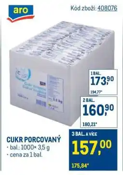 Makro Cukr porcovaný nabídka