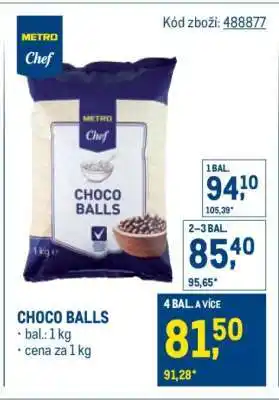 Makro Choco balls nabídka