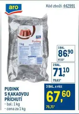 Makro PUDINK S KAKAOVOU PŘÍCHUTÍ nabídka