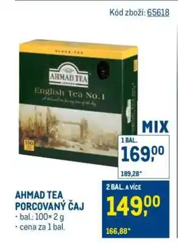 Makro AHMAD TEA PORCOVANÝ ČAJ nabídka