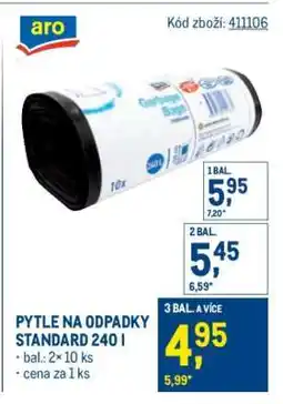 Makro PYTLE NA ODPADKY STANDARD 240 l nabídka