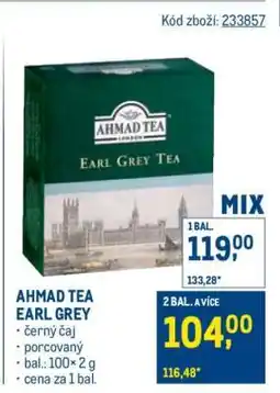 Makro AHMAD TEA EARL GREY nabídka