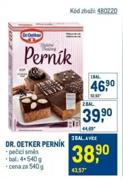 Makro Dr. Oetker Perník nabídka
