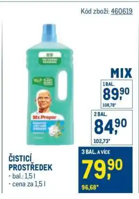 Makro Čisticí prostředek nabídka