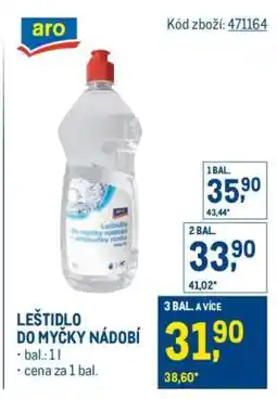 Makro Leštidlo do myčky nádobí nabídka