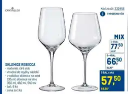 Makro SKLENICE REBECCA nabídka