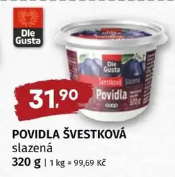Terno POVIDLA ŠVESTKOVÁ nabídka