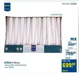 Makro SVÍČKA 2 × 24 cm nabídka