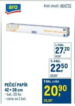 Makro PEČICÍ PAPÍR nabídka
