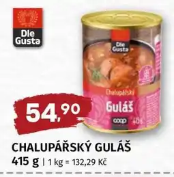 Terno Chalupářský guláš nabídka
